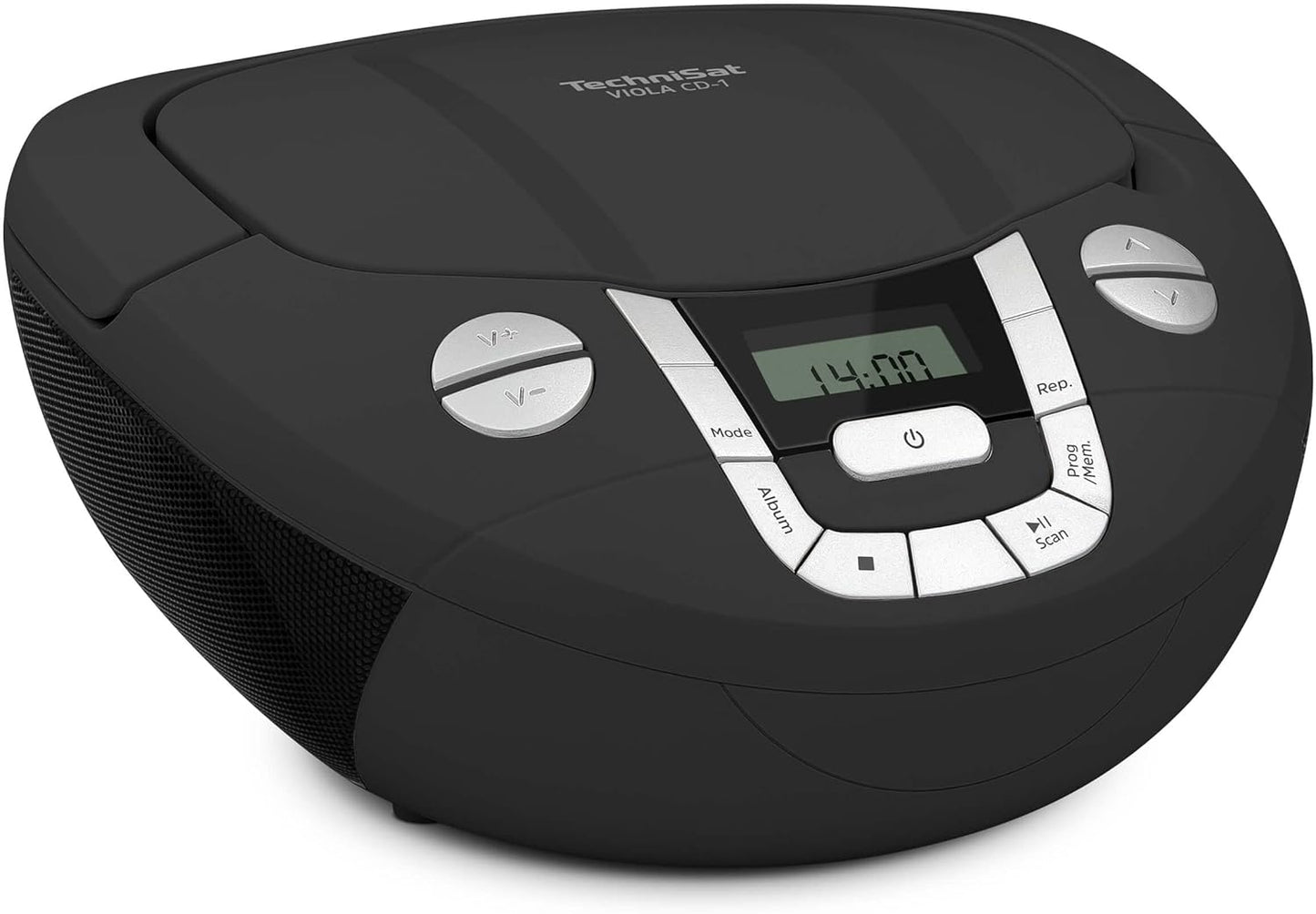 VIOLA CD Boombox mit Bluetooth, schwarz