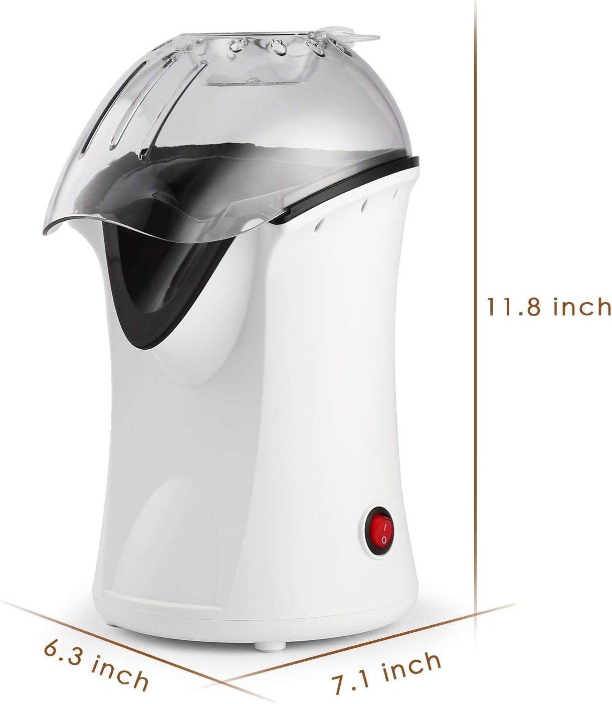 Popcornmaschine, 1200W-B