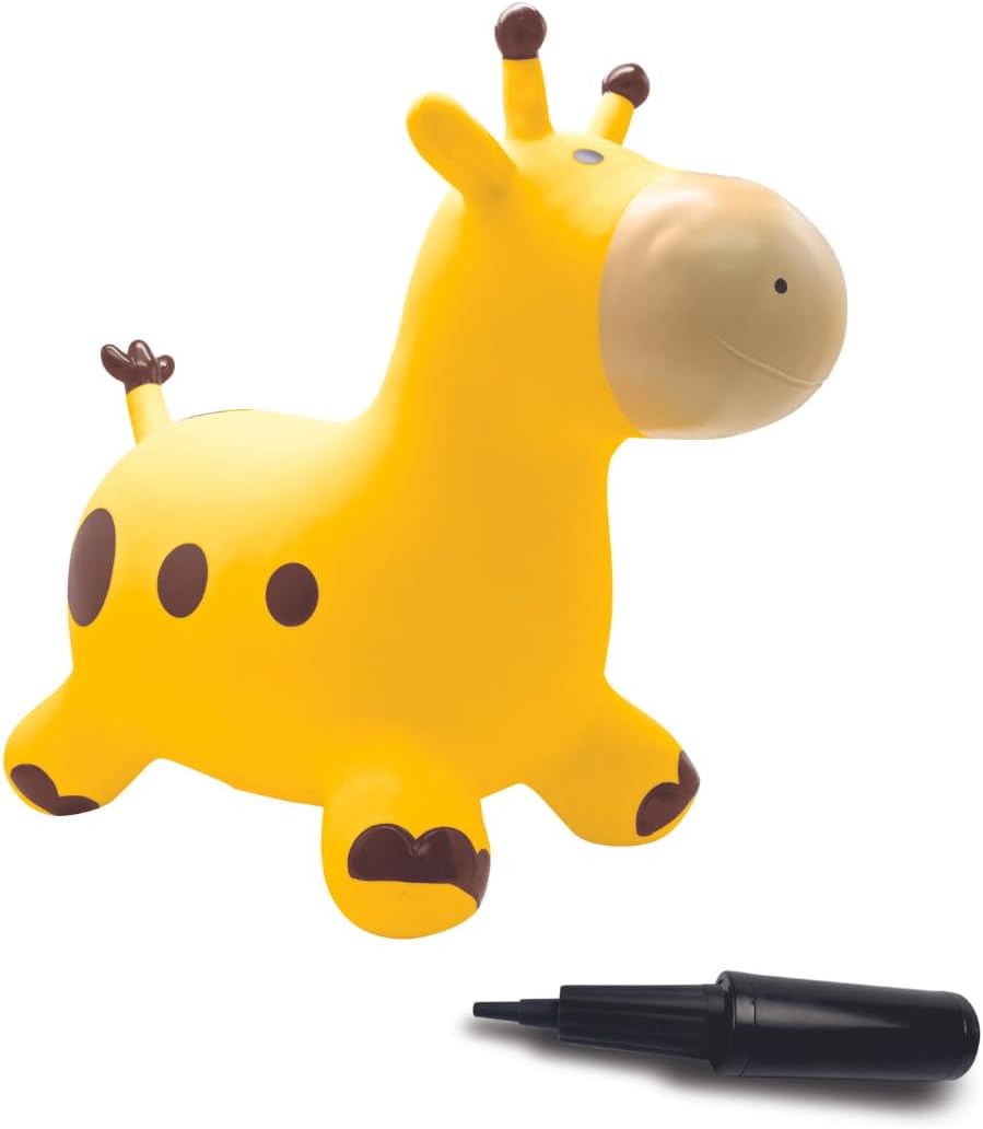 Giraffen-Hüpftier für Kinder, Giraffe _A