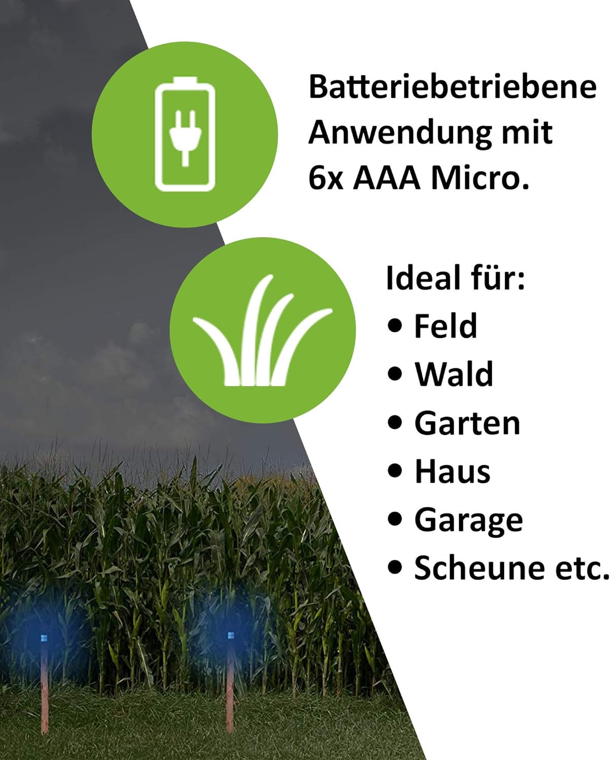 Wildtier- und Waschbärenvertreiber, 10