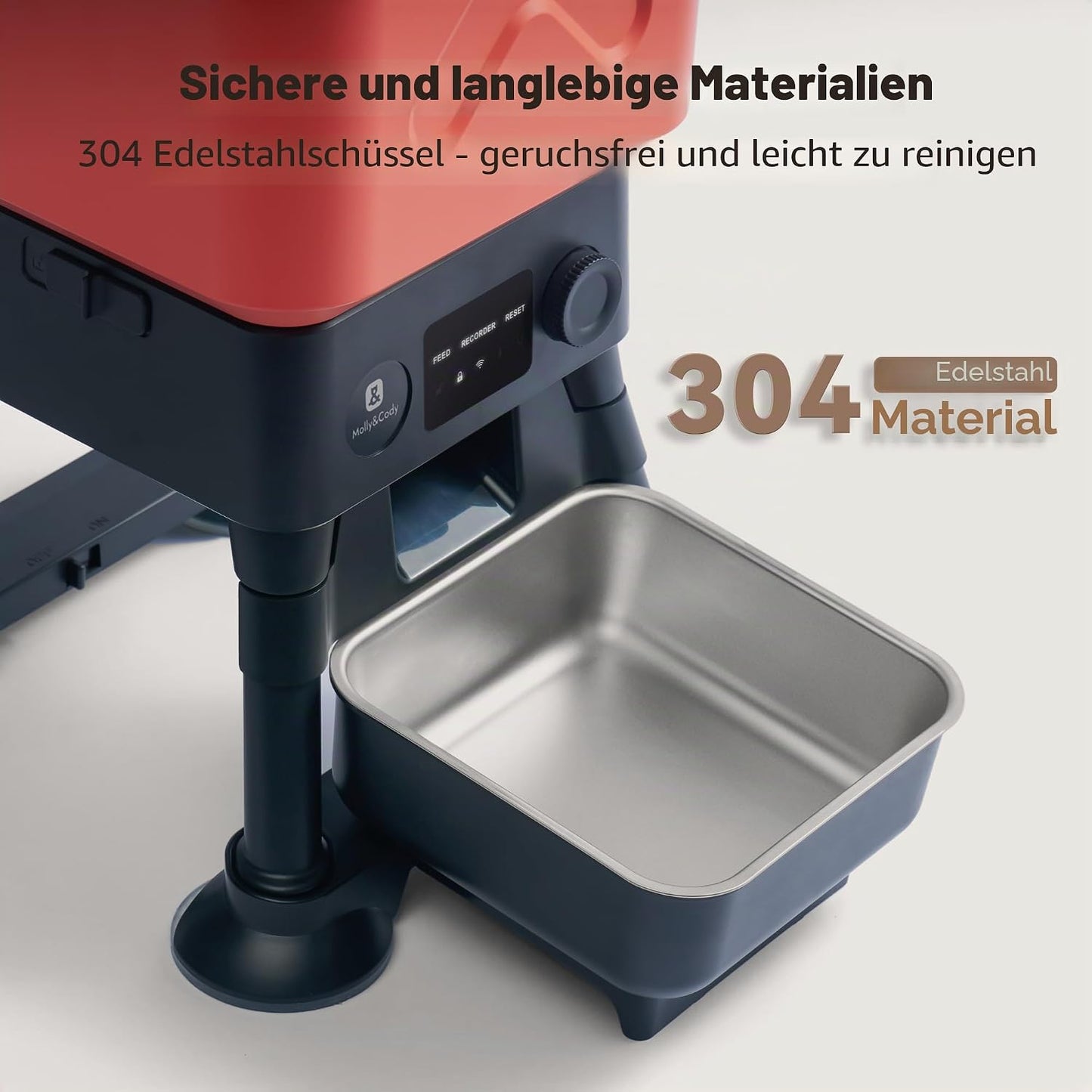 Automatischer Futterspender für grosse Hunde, 14L, WiFi-App, 14L-with WiFi