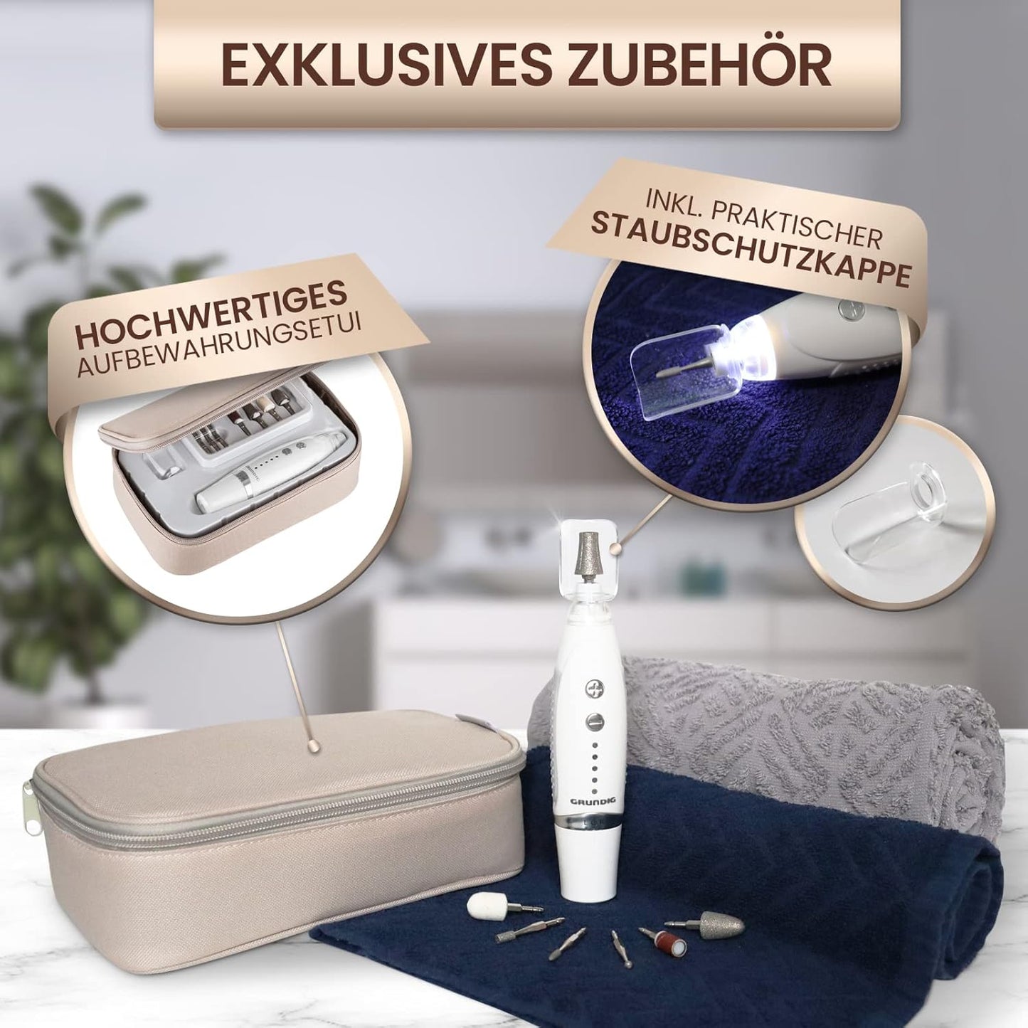Elektrisches Maniküre-Set V2, Maniküre Set V2