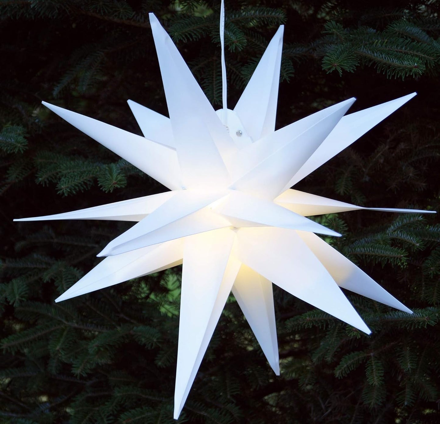 Kaspar, Ø 55 Cm 4xaa Weiss