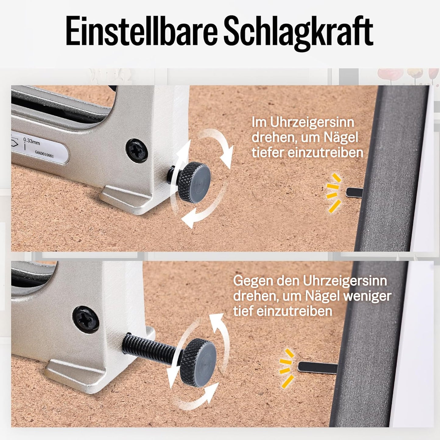 Hand-Punktetreiber HM515 für Bilderrahmen