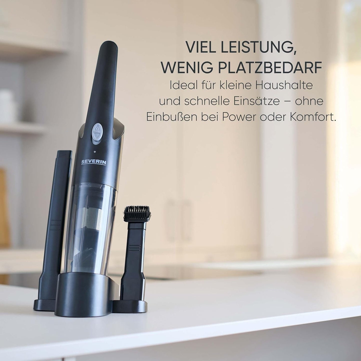 3-in-1 Akku-Handstaubsauger HV 7132, 3-in-1 mit Aufbewahrungsstation
