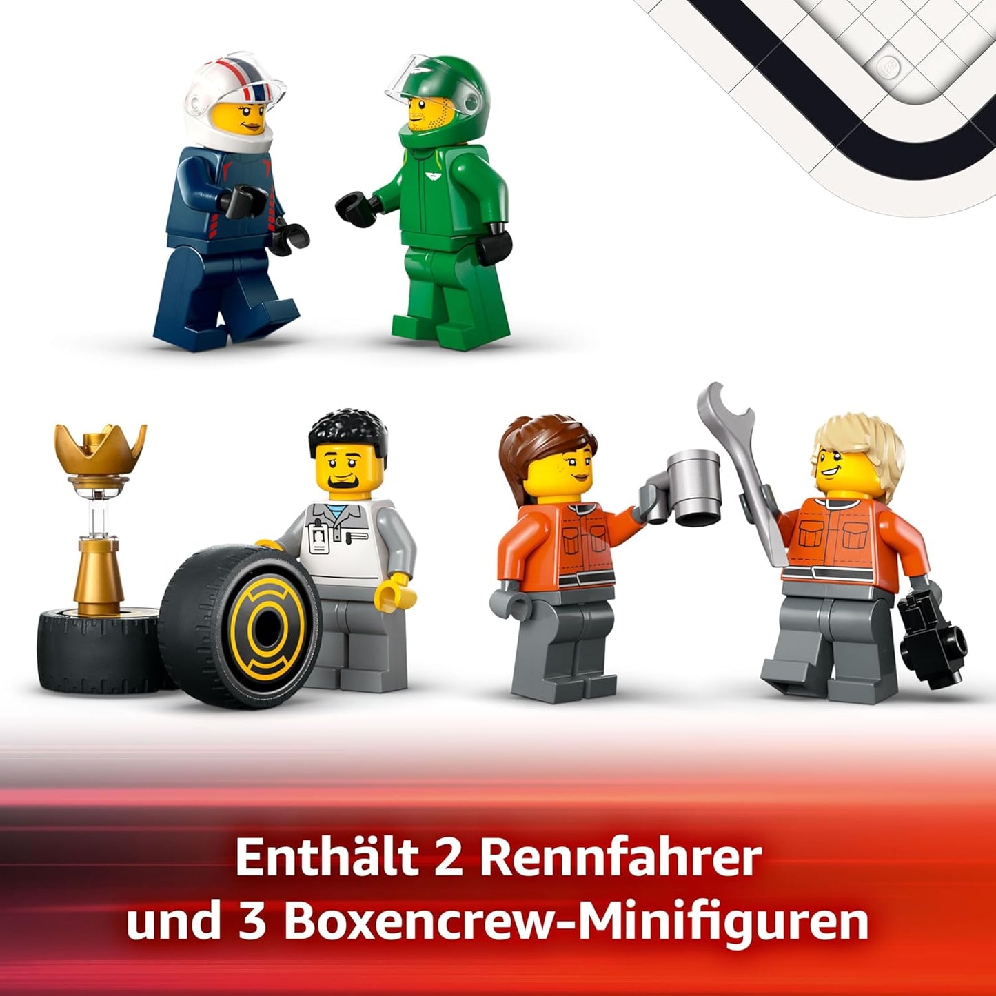 F1 Transporter mit RB20 & AMR24 F1 Rennautos