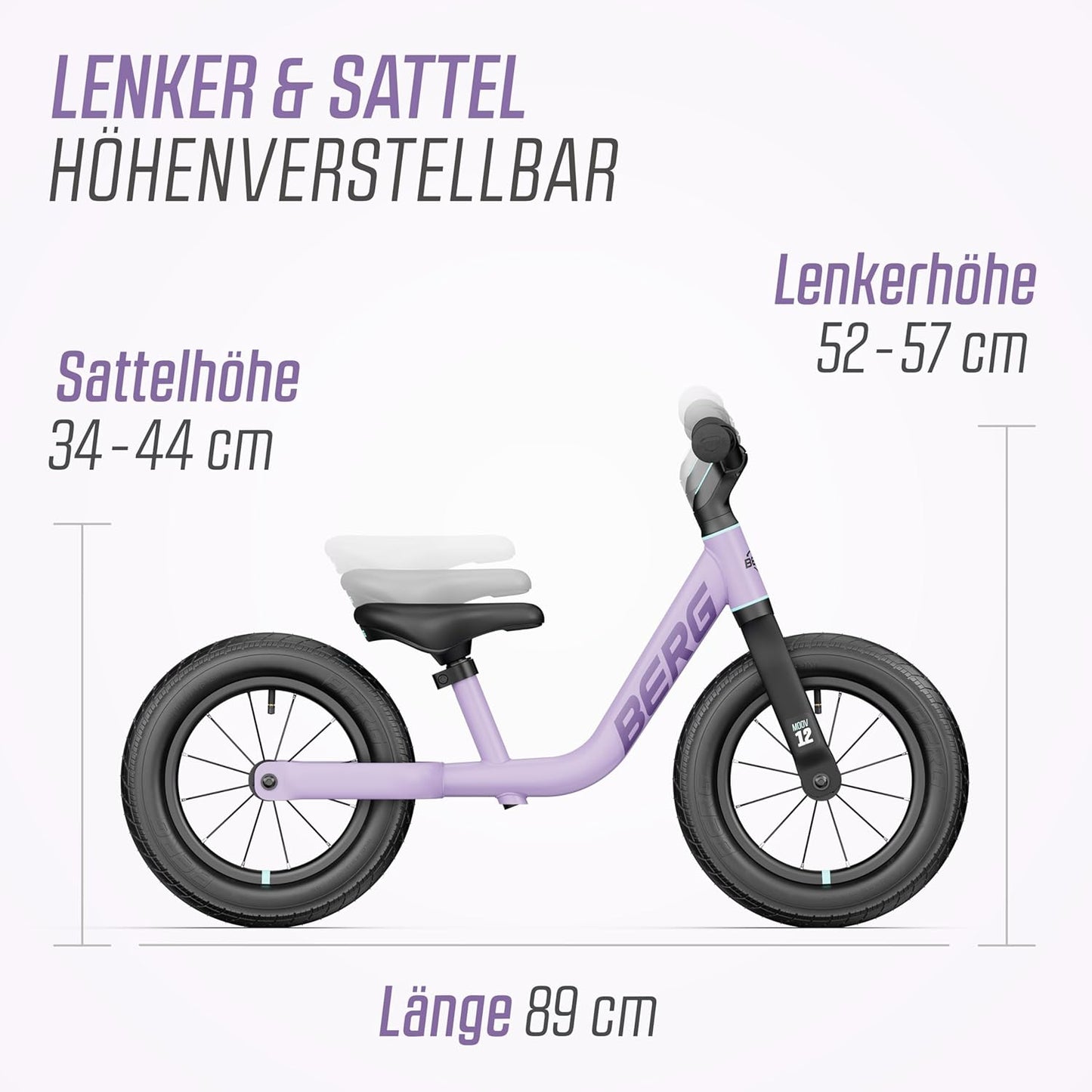 Laufrad Moov, Lavendelviolett