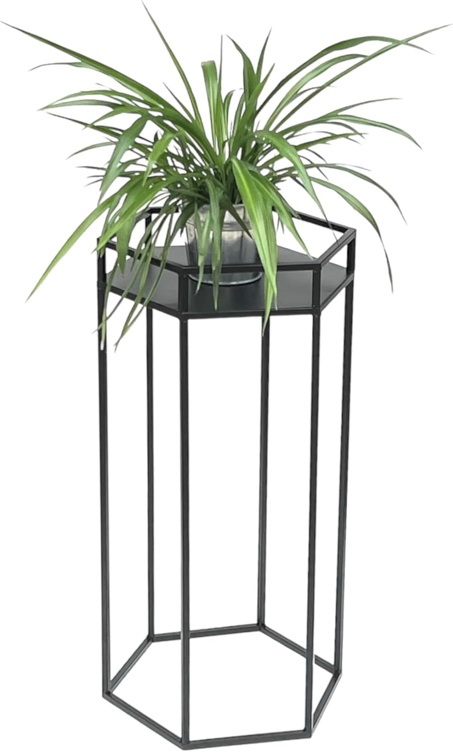 6-eckiger Blumenhocker, Höhe: 70 cm / L