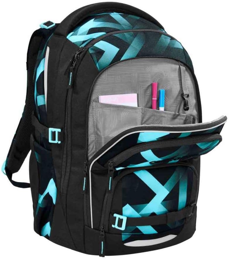 Porter Schulrucksack-Set, Laser Lights