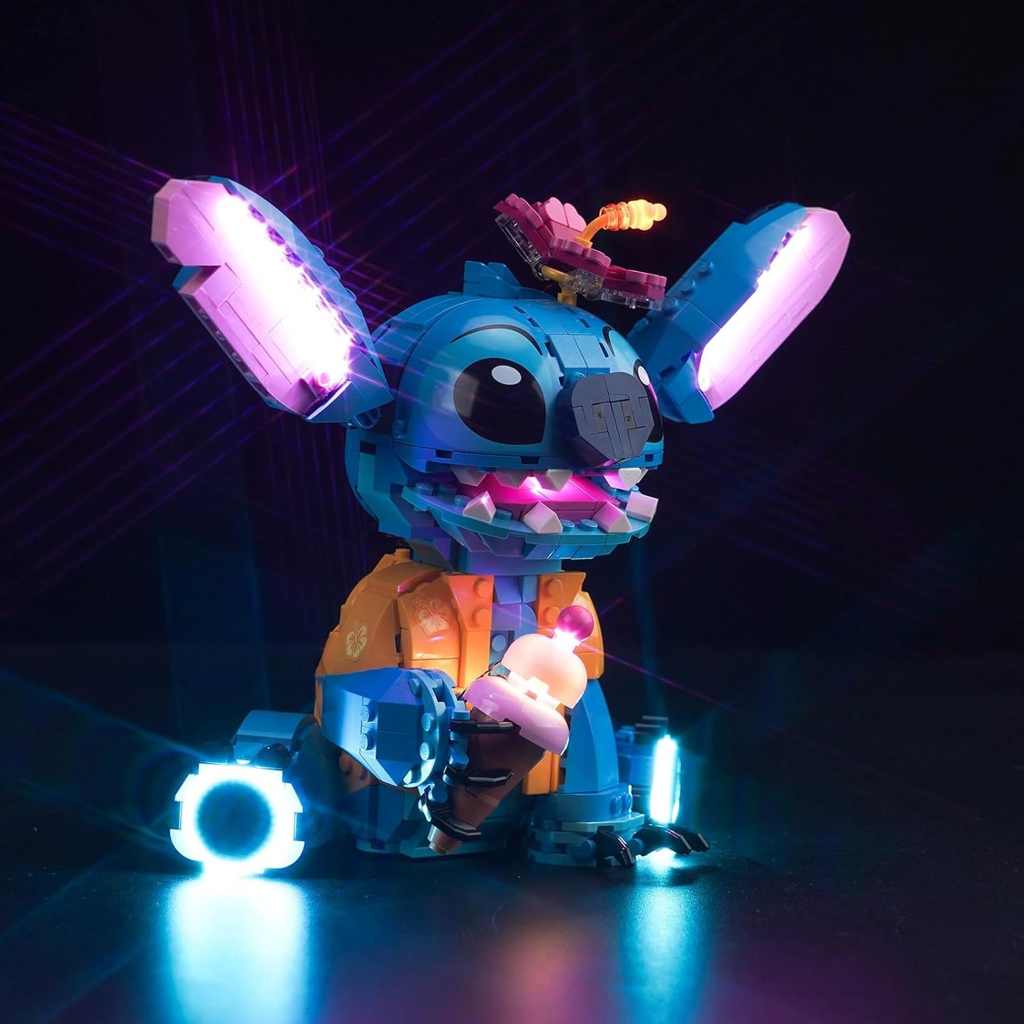 LED Licht Set für LEGO Stitch (43249) inkl. Fernbedienung, 43249 Stitch Fernbedienung