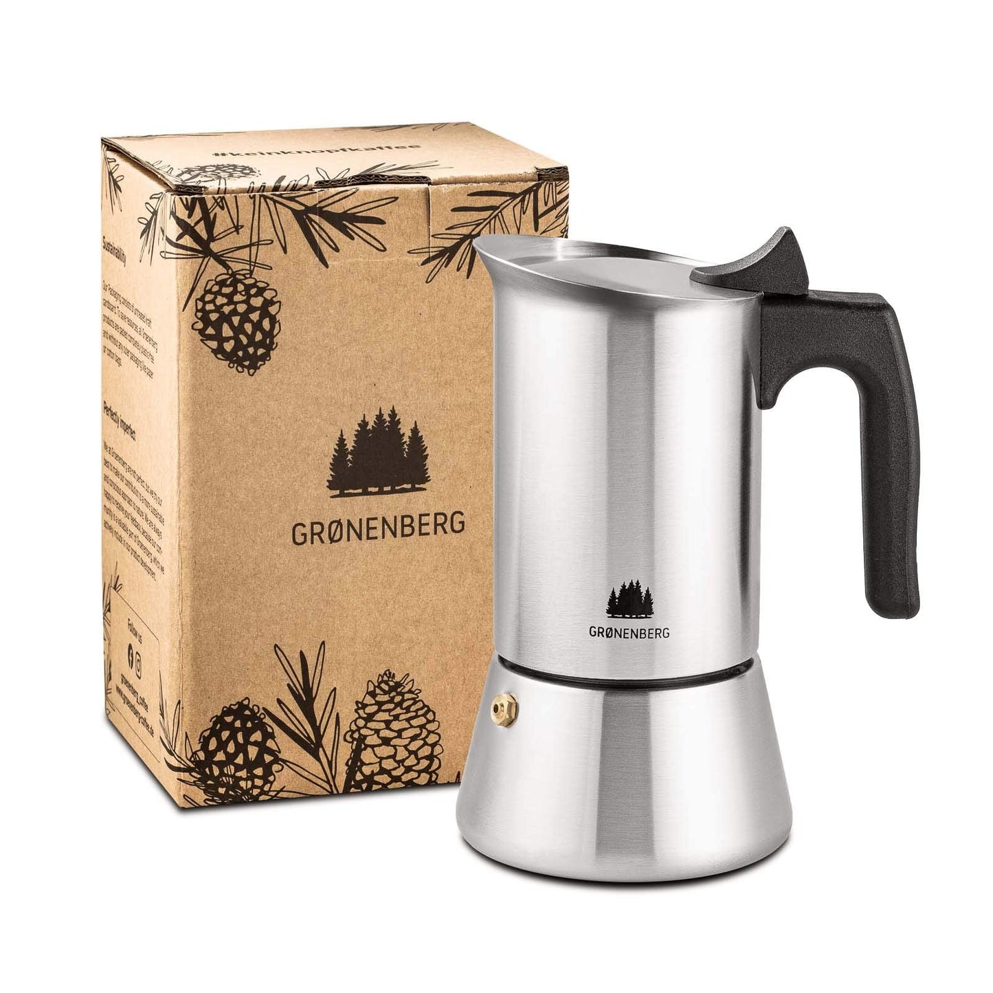 Espressokocher, 6 Tassen (300 ml)