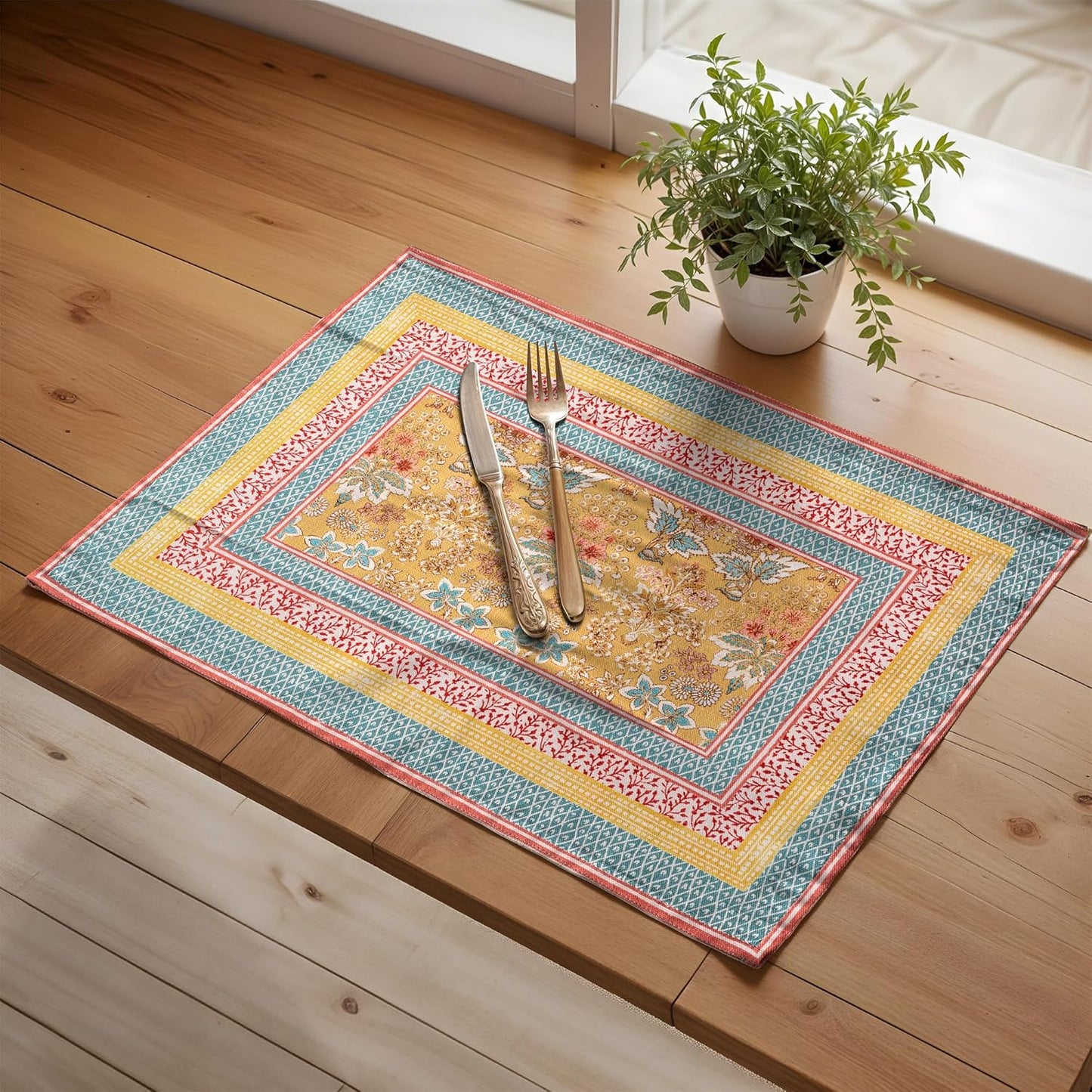 Platzsets 4er-Set, 100% Baumwolle (33x48 cm), 003 - Marquise