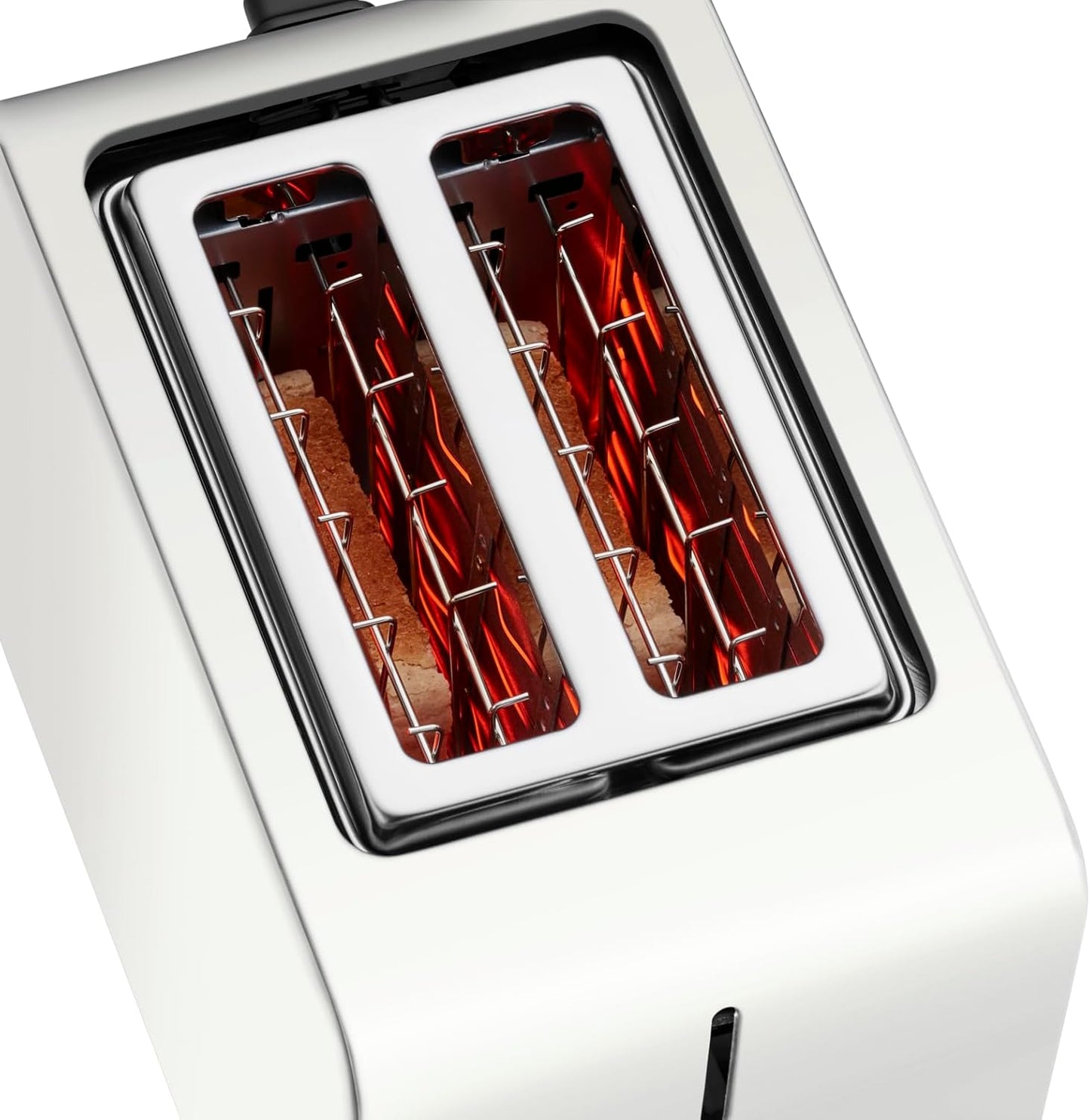 Toaster Stelio, Stelio - 2 Scheiben - Edelstahl grau matt - Doppelschlitz