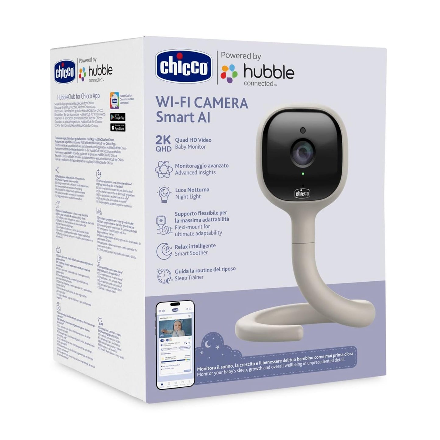 Video-Babyfon Wi-Fi Smart AI, Video WIFI AI