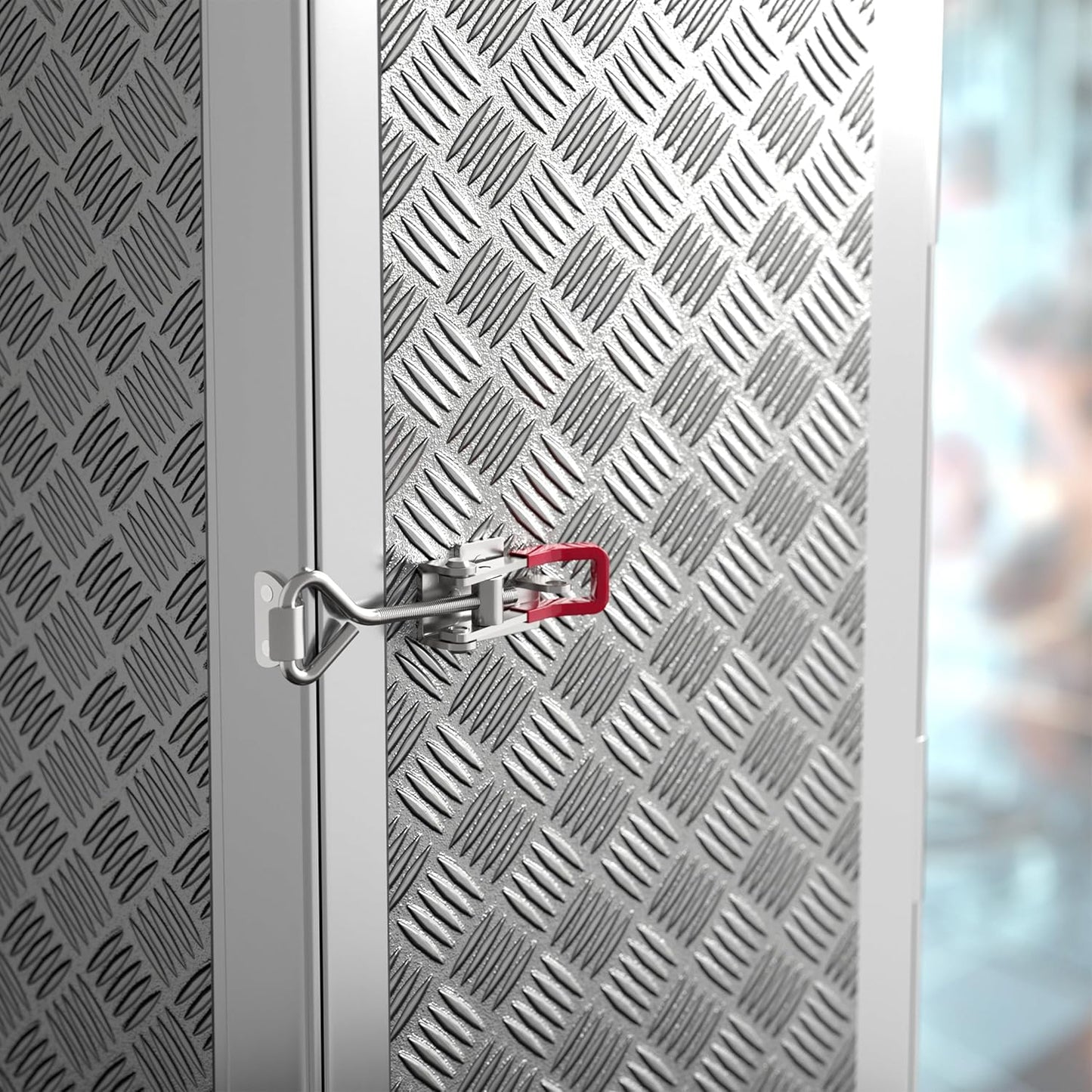 Spannverschluss-Set, 2 Stück M6 Edelstahl (Haltekraft 220kg)