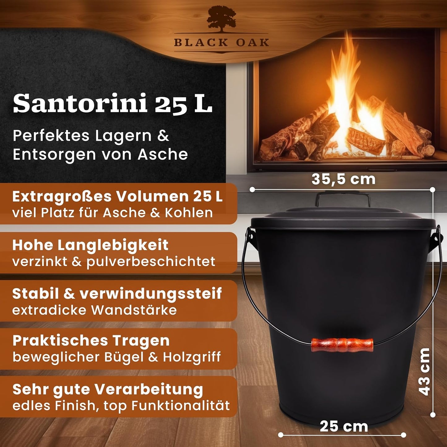 Ascheeimer Santorini, Santorini 25L