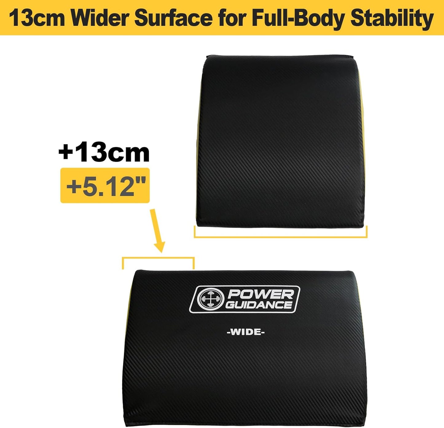 Bauchmuskel- und Rumpftrainer-Matte, Wide