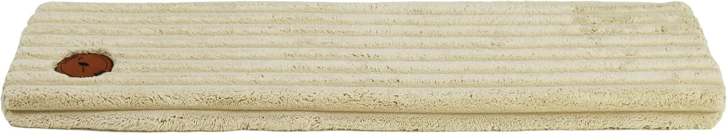 Katzen Fensterliege Cleo mit rutschfester Rückseite, Beige g. Streifen 100 x 20 x 3 cm