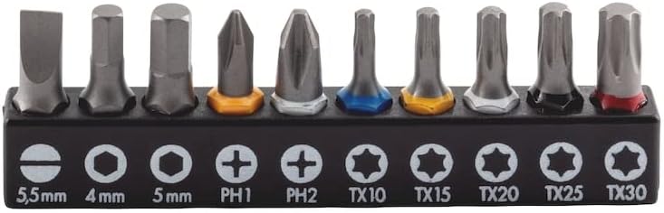 Trapezklingen-Messer-Set mit Bits & Gürteltasche