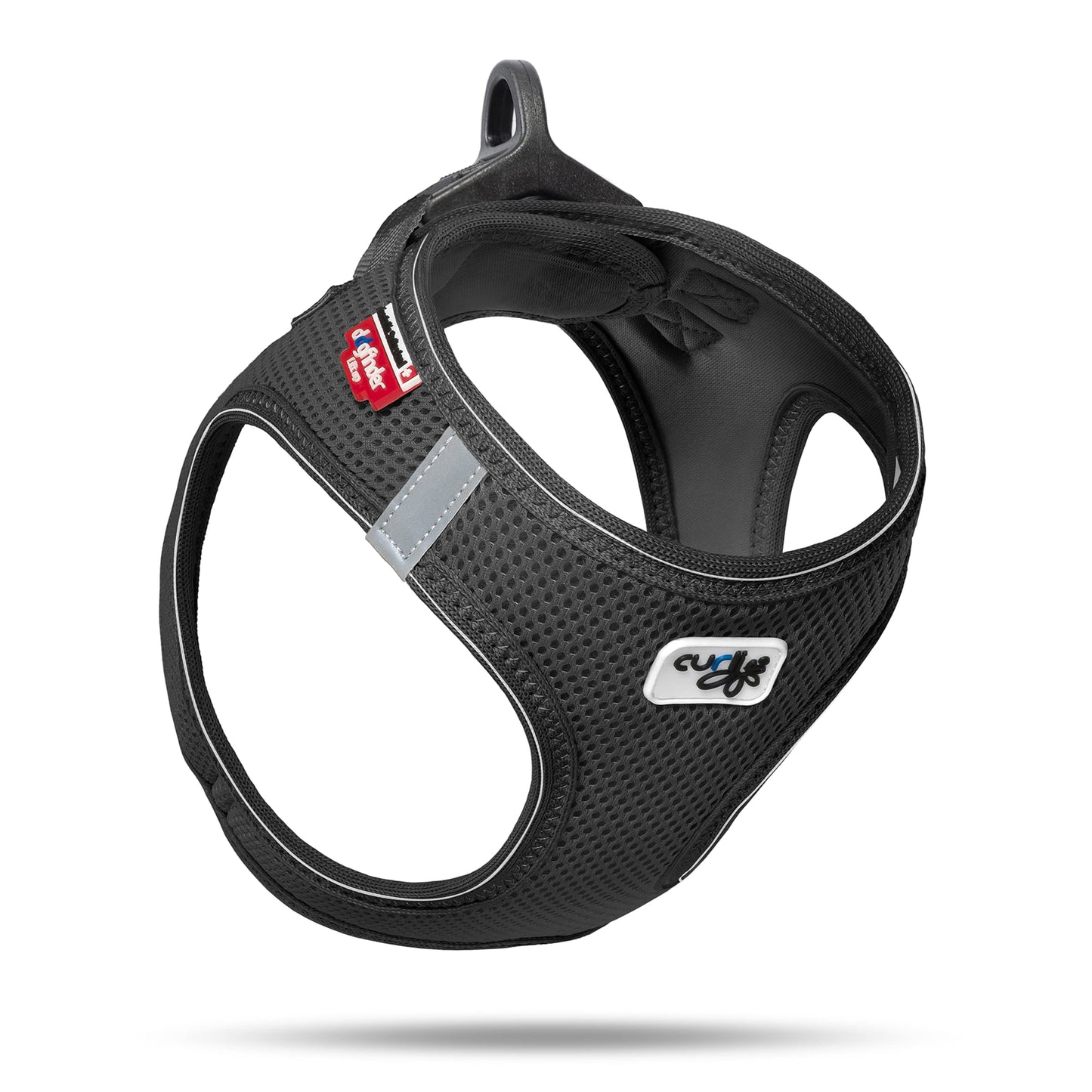 Vest Harness, mit curli D-Ring Buckle 3XS Schwarz