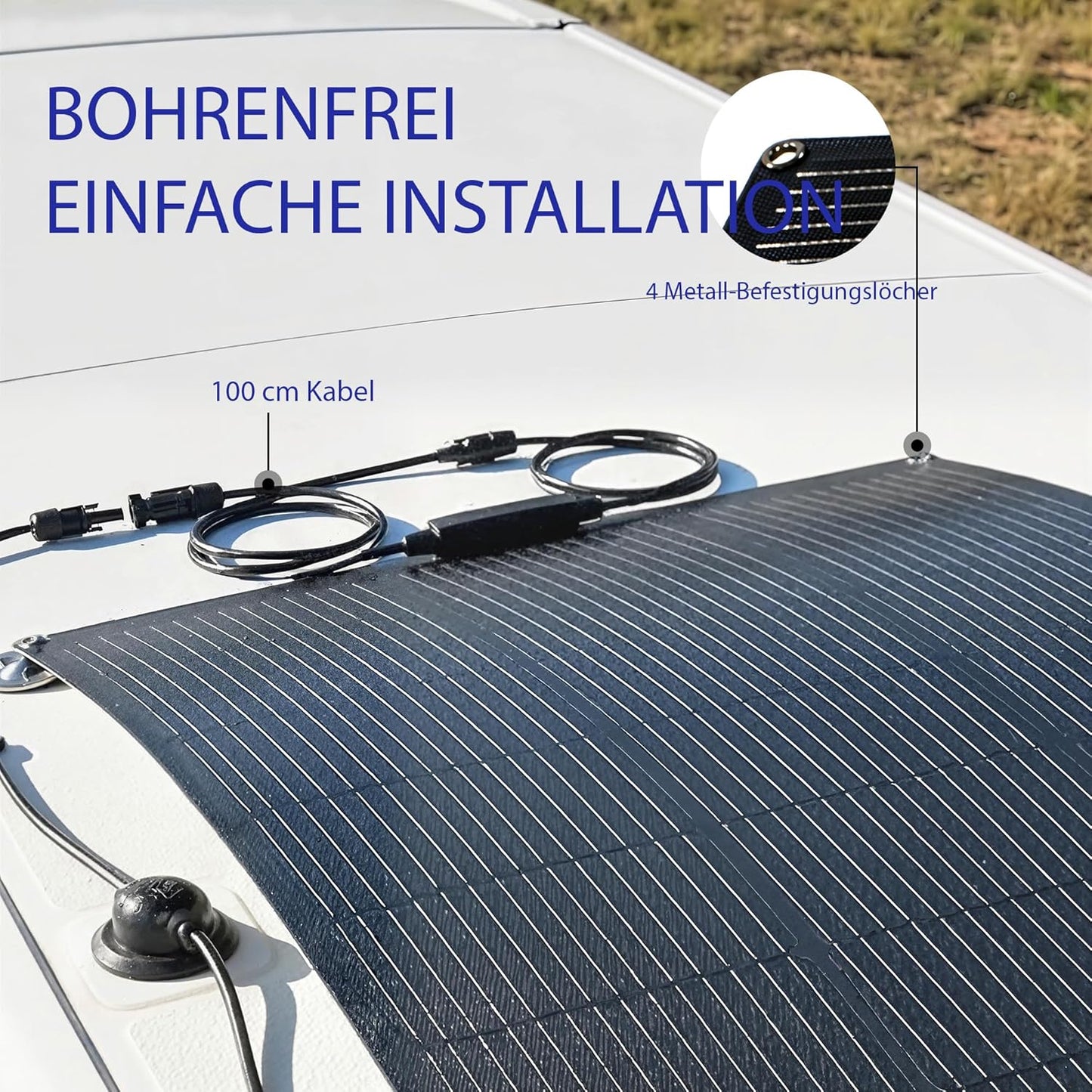 Tragbares Solarladegerät mit USB und LCD
