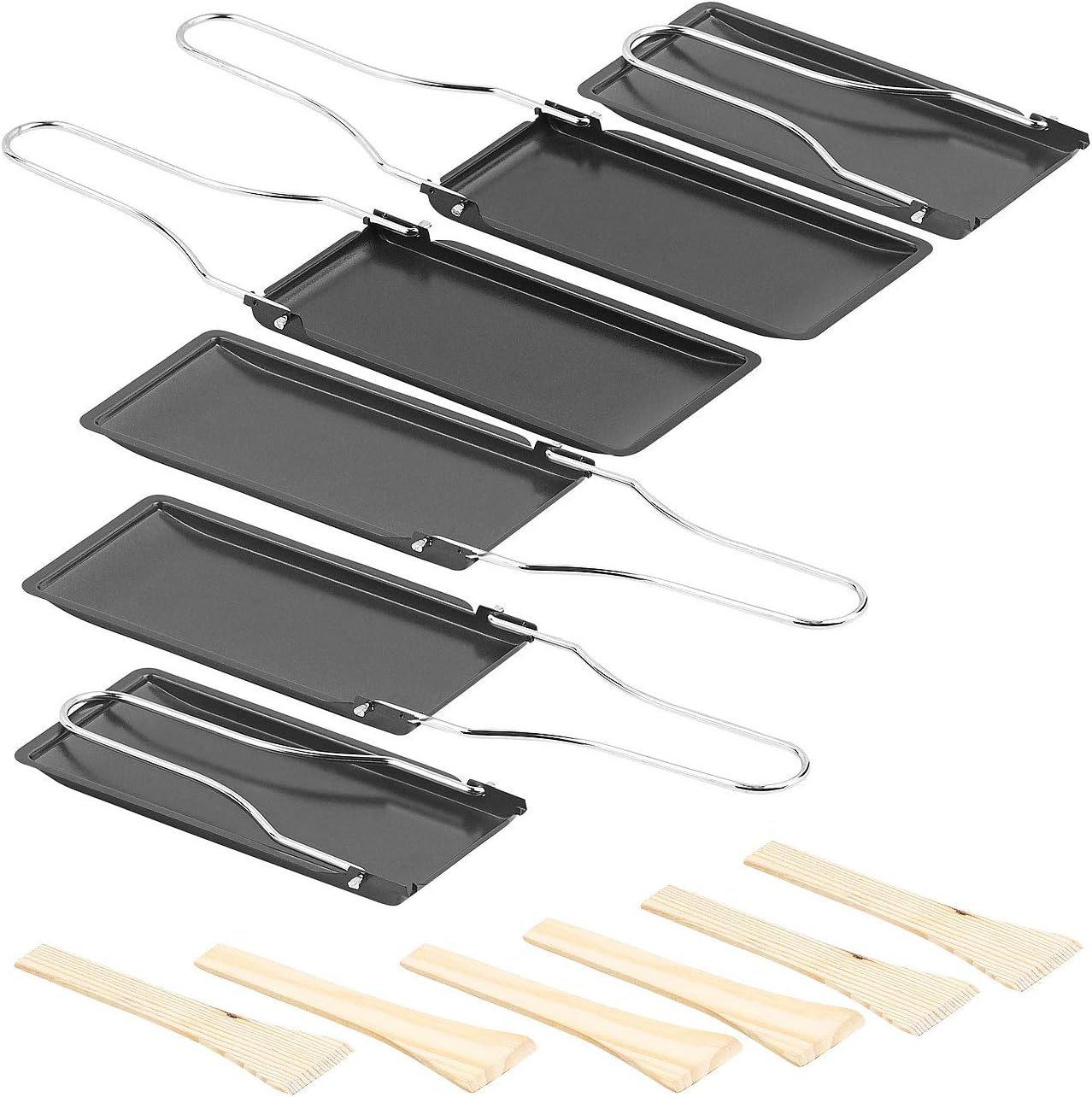 6er-Set Raclette Pfännchen, 6er-Set