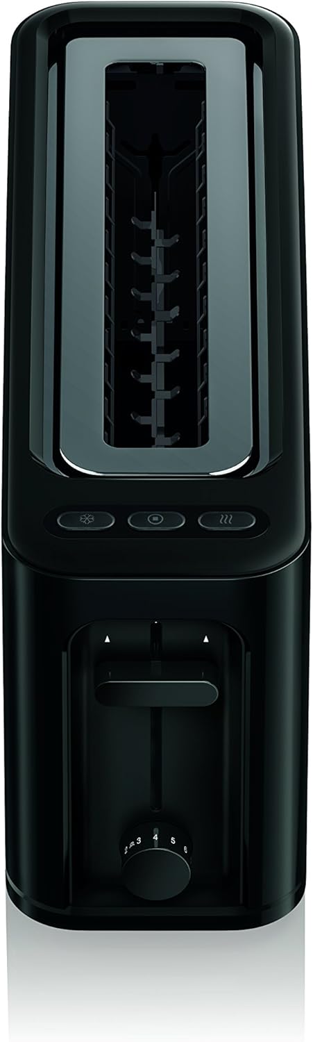 Langschlitz-Toaster mit Aufwärm- und Auftaufunktion PureEase HT3110, Schwarz