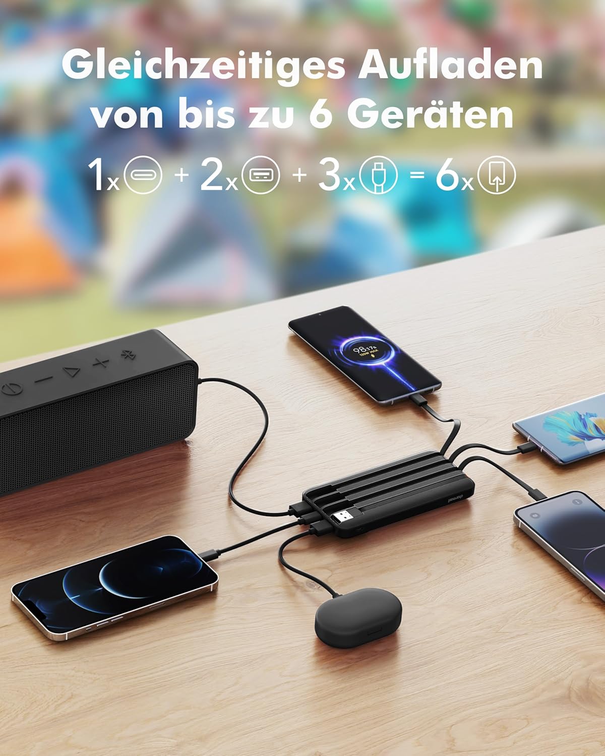 Powerbank C2065, 20000mAh|Schwarz