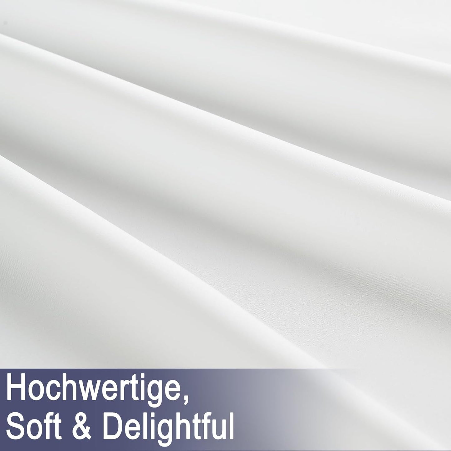 Betthimmel für Hausbett, H420 x B135 cm (1er Pack) Weiss