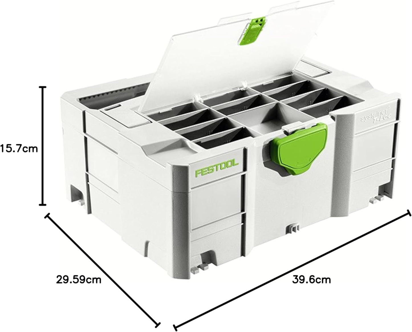 Systainer T-LOC DF SYS 2 Aufbewahrungsbox, Systainer Gr. 2 T-LOC 27593 (497852)