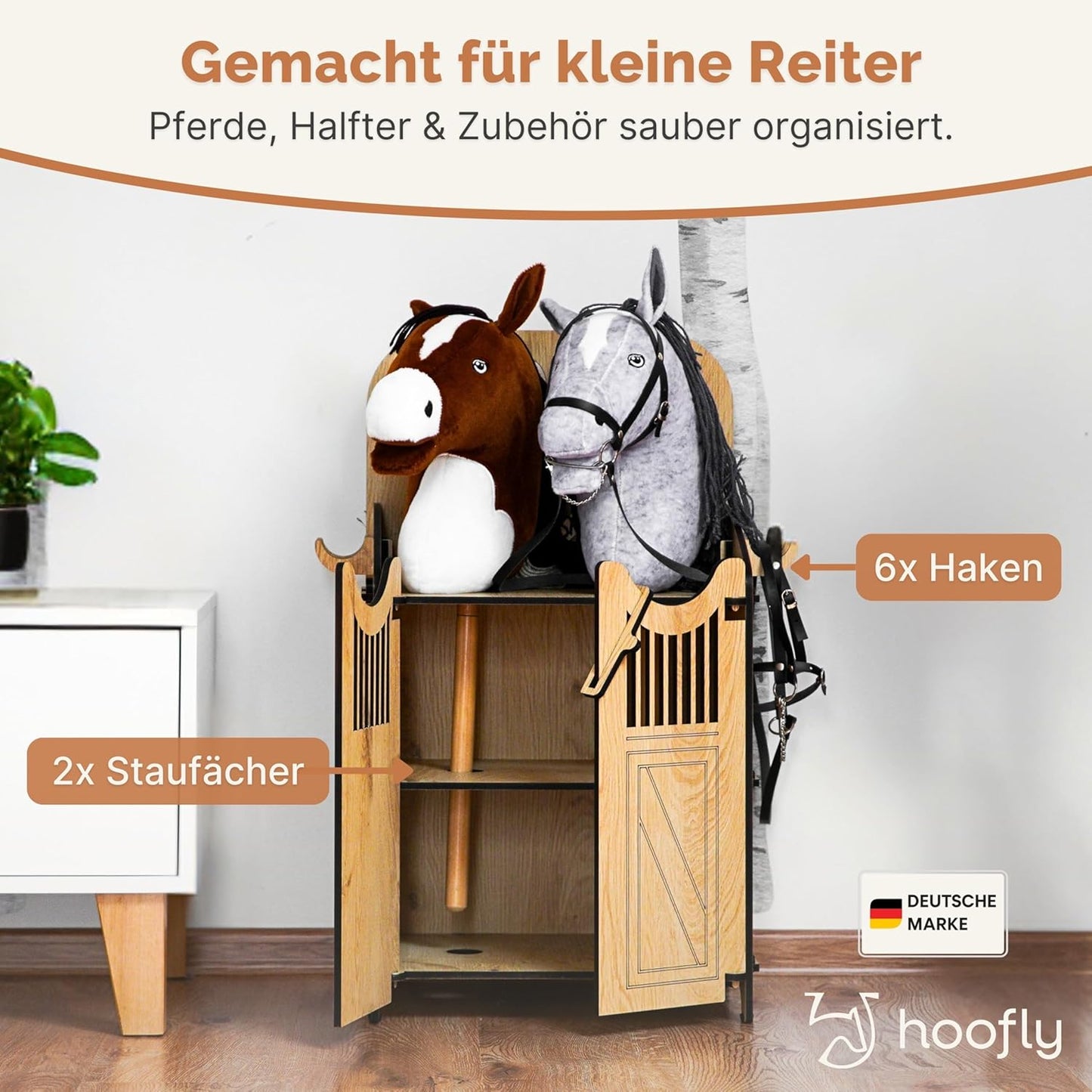 Stall für Steckenpferde