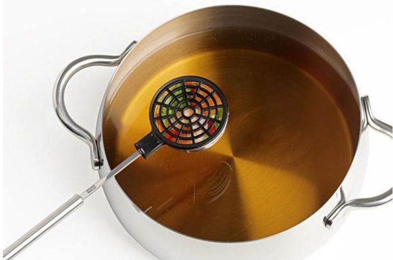 Fonduesieb mit Deckel