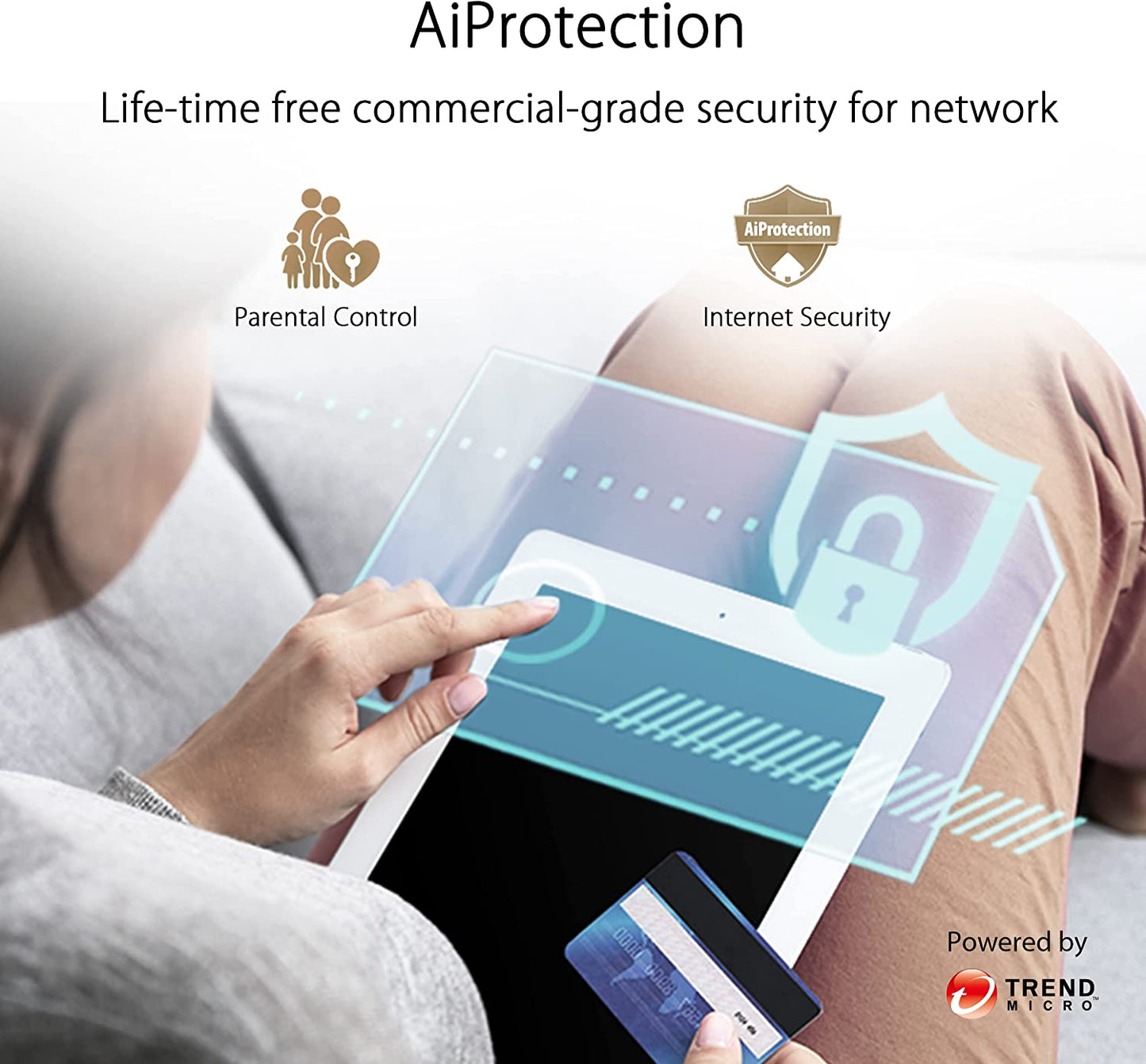 ZenWiFi AC Mini (CD6) AC1500 2erSet, Mesh Router, WiFi6 WiFi6
