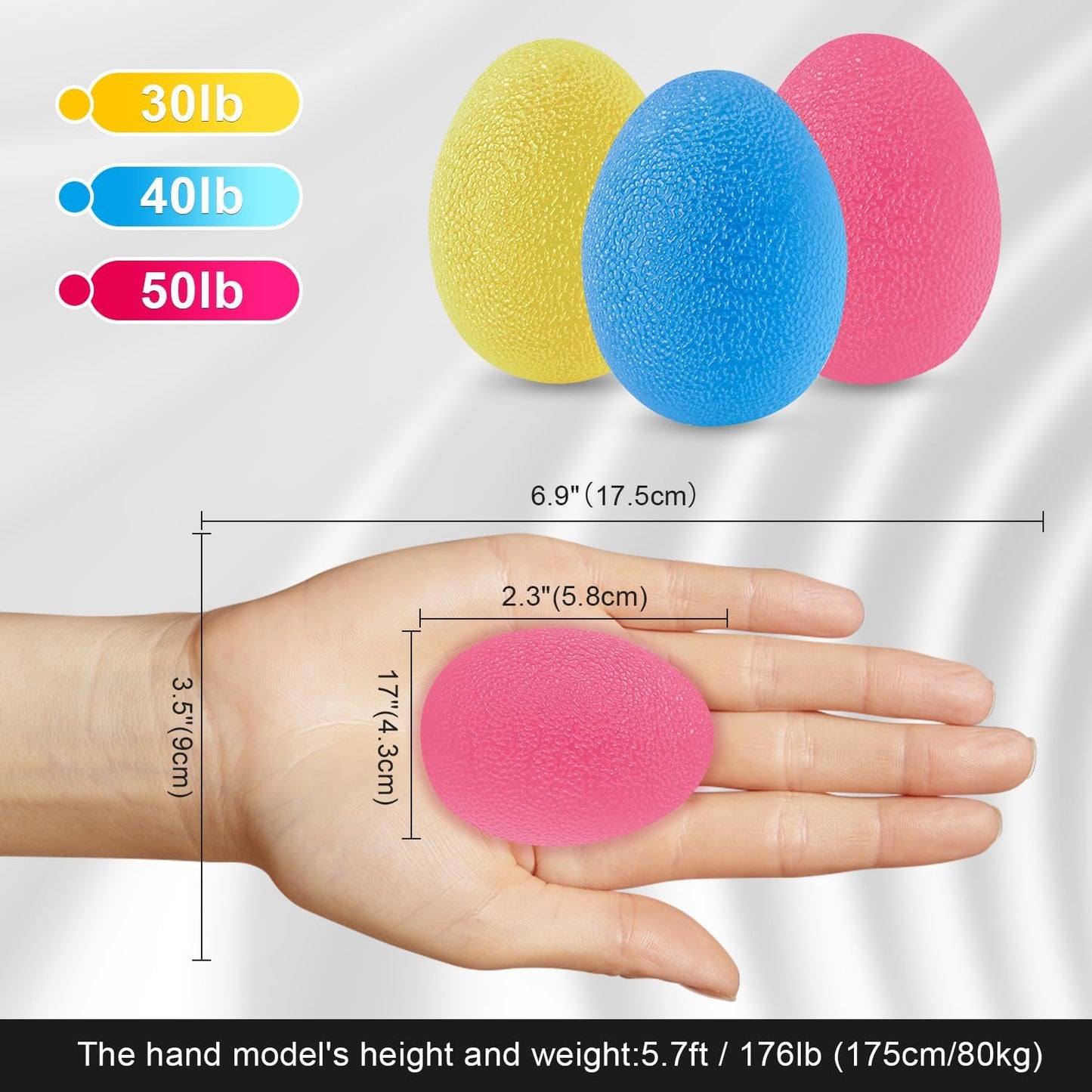 Fingertrainer-Set für Hand- und Unterarmkräftigung