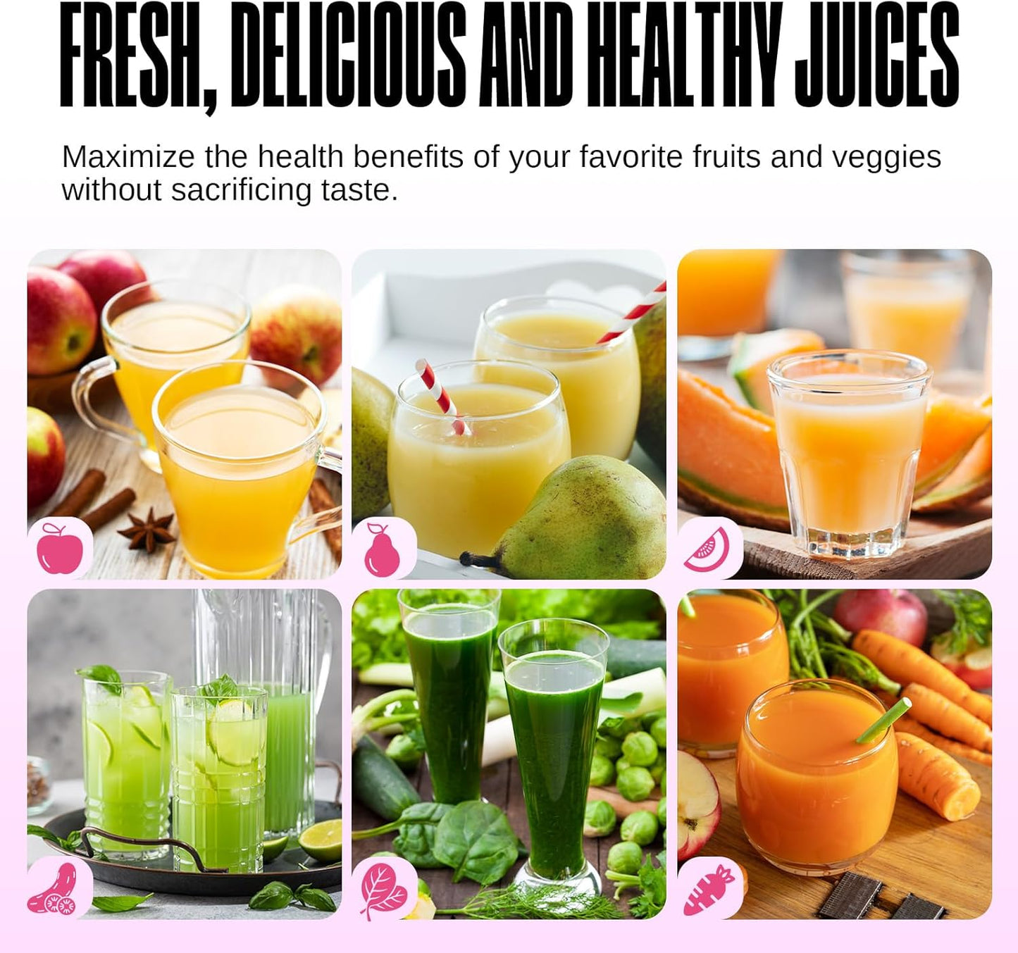 Slow Juicer, Rosa