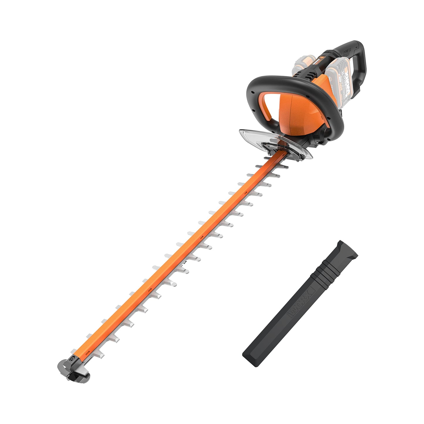 Akku-Heckenschere WG284E.9, 60cm Schwertlänge ohne Akku & Ladegerät