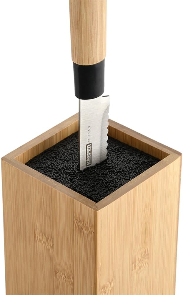 Messerblock aus Bambus, Beere