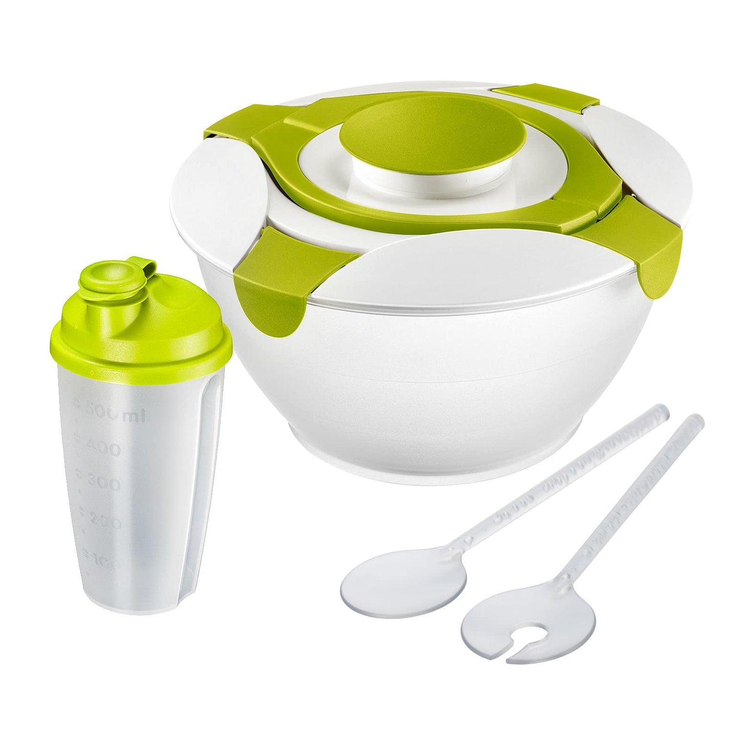 3-teiliges Salat-Set, Apfelgrün, Set 3tlg.