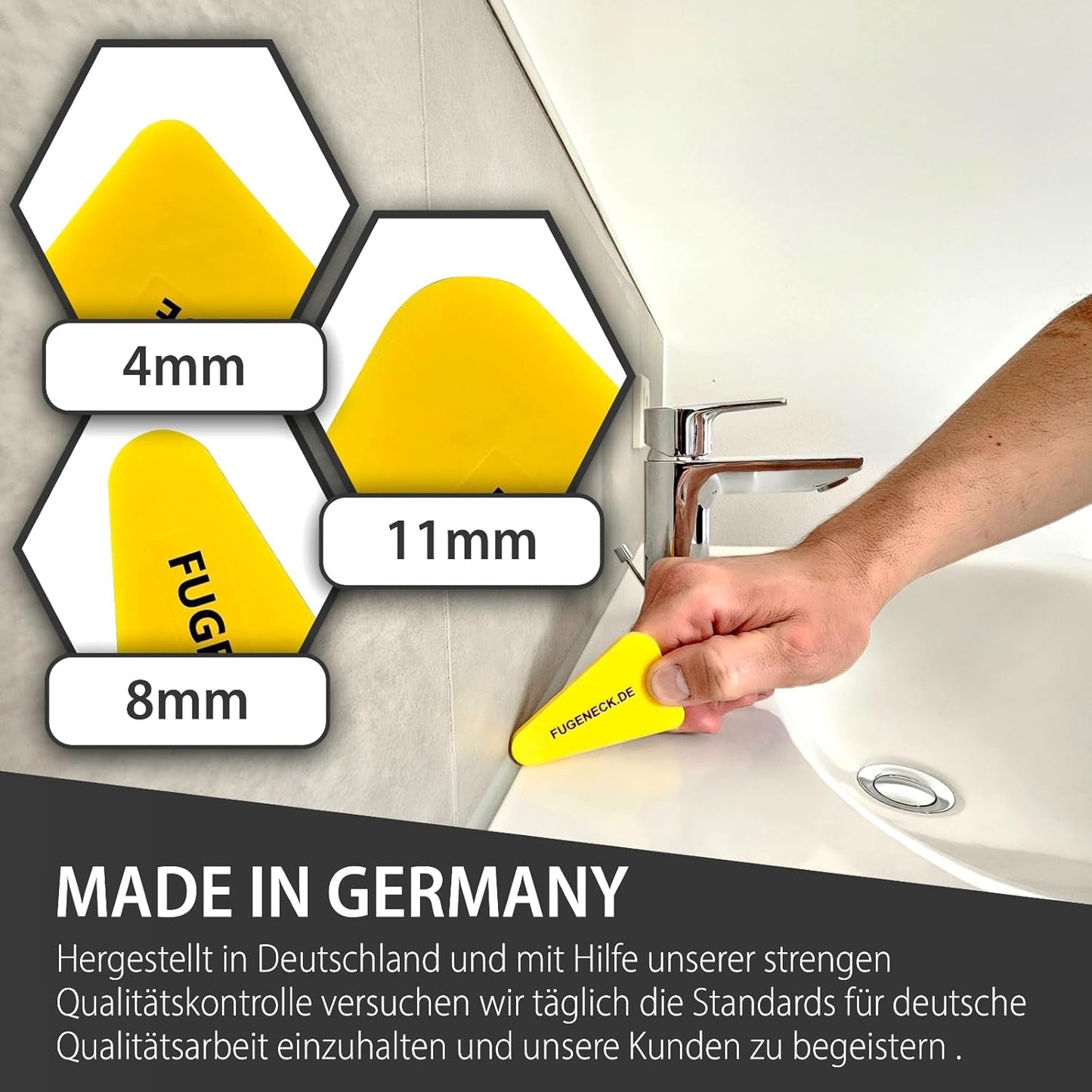 Fugenerstellungs-Set mit Abzieher & Glättemittel, Abzieherset + Sprühflasche