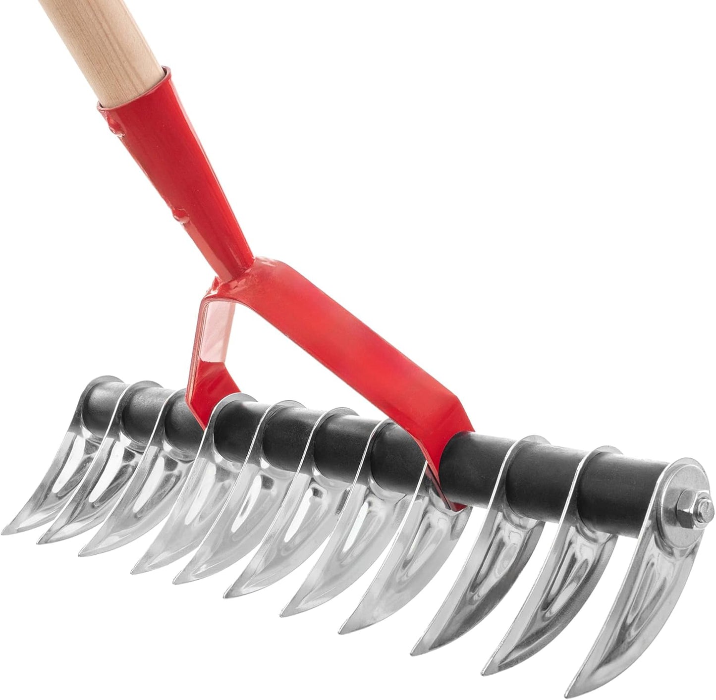 K689 Rasenlüfter mit Stiel, einseitig mit Stiel