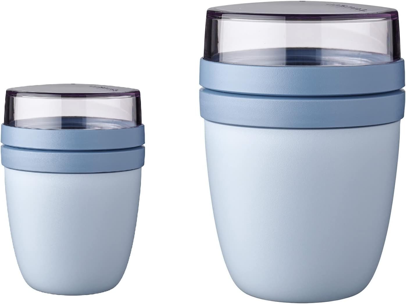 Lunchpot Ellipse Duo Pack, Nordic Blue Duo Pack Lunchpot