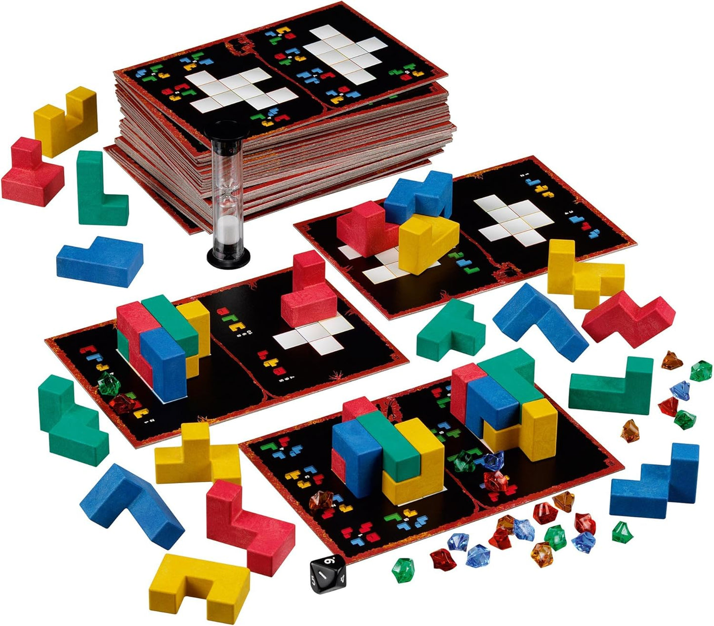 Ubongo 3D Brettspiel für Knobelfans ab 10 Jahren, Vorgänger