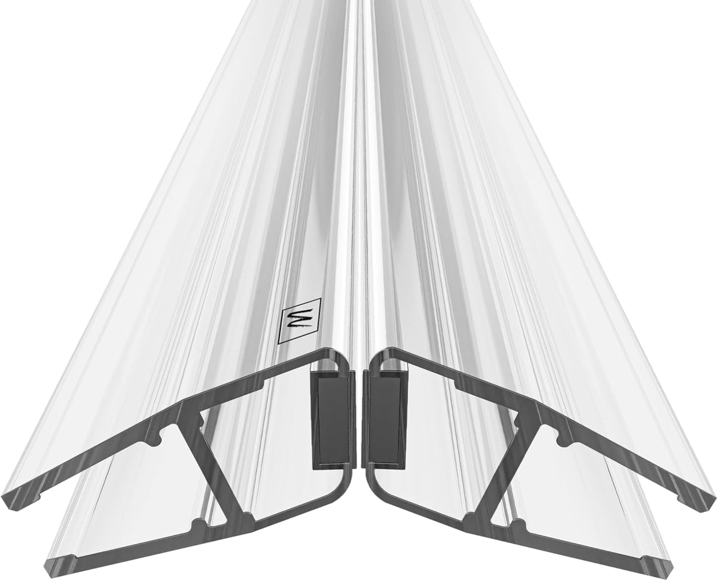 Duschdichtung für Glastüren, Transparent 6-8mm Glas | 135°