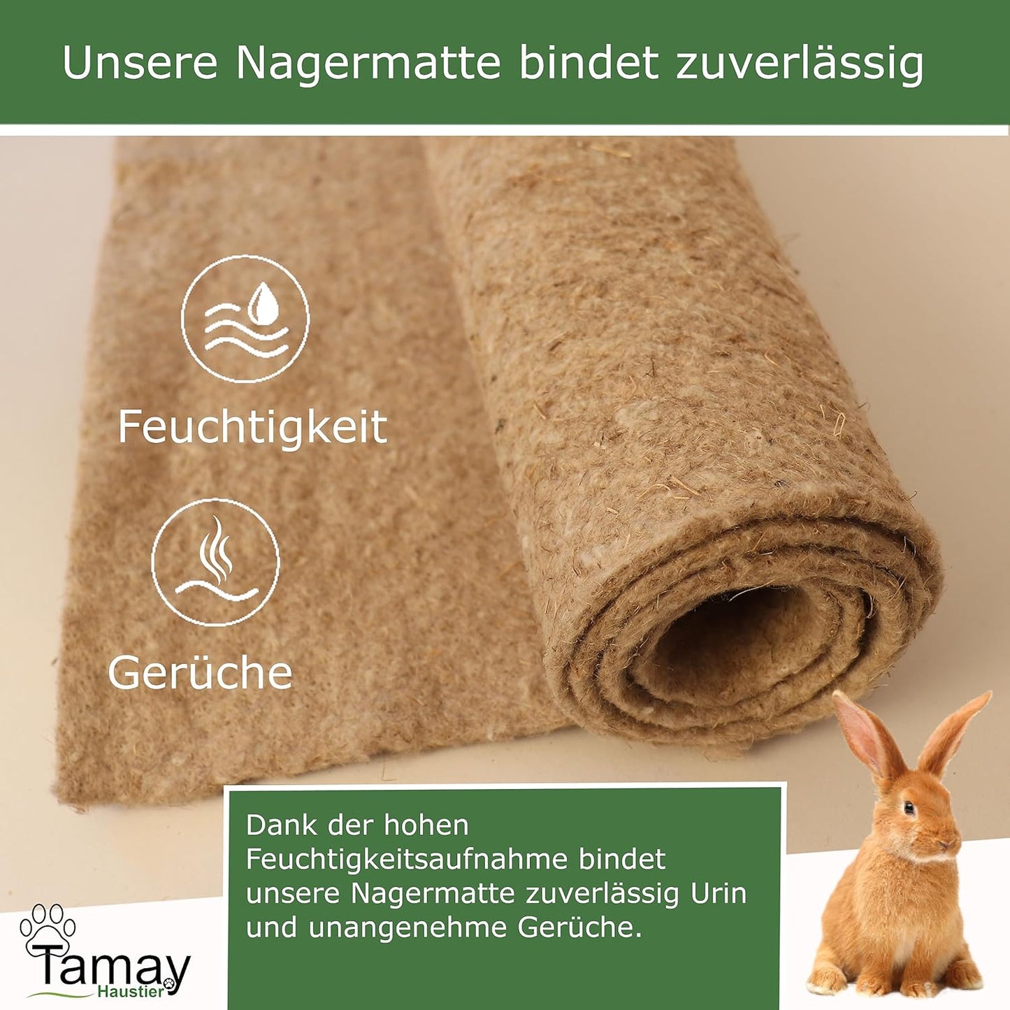 10er Set Nagermatten, 10 Stück