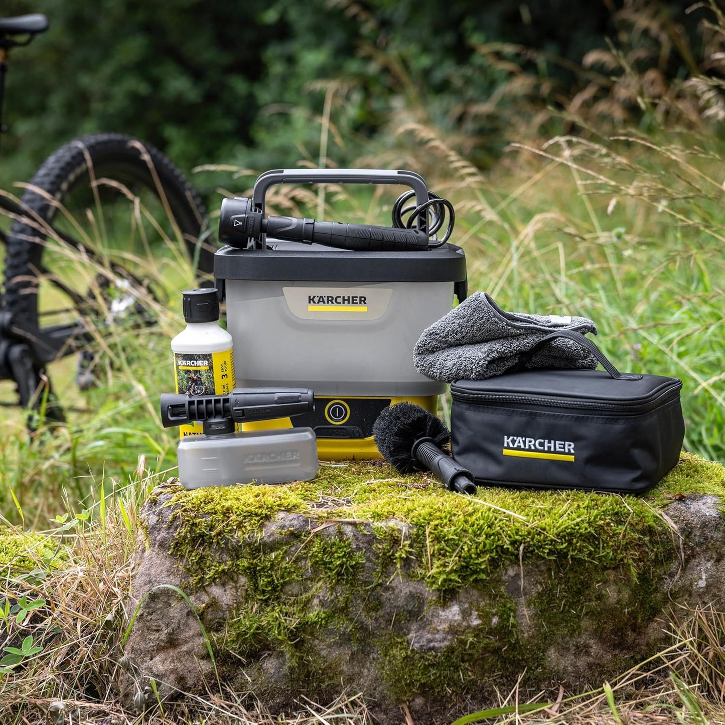 Mobile Outdoor Cleaner OC 4 + Bike Kit, OC 4 + Bike Kit