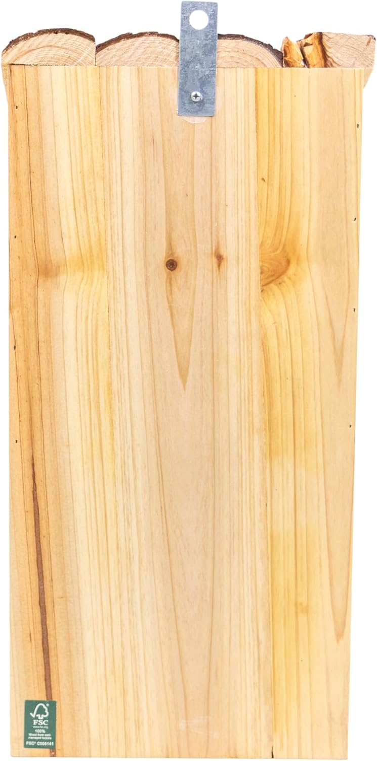 Fledermauskasten Flachkasten wetterfest Holz, Fledermaus