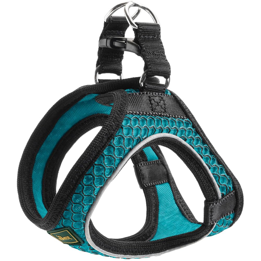 Hundegeschirr Hilo Comfort, türkis XXS