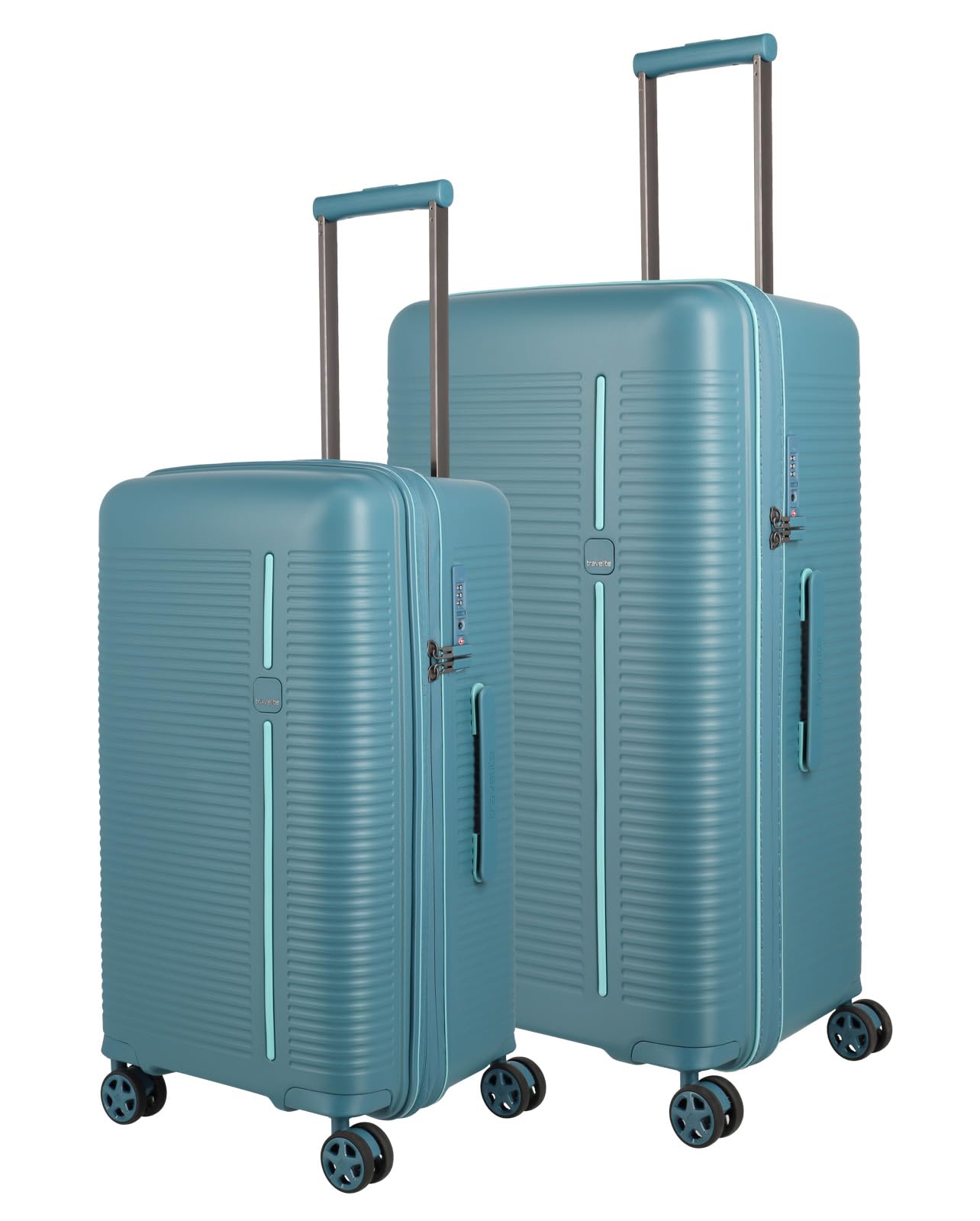 ROOMER Kofferset L/M Aqua, Trolley Set (L/M) Aqua