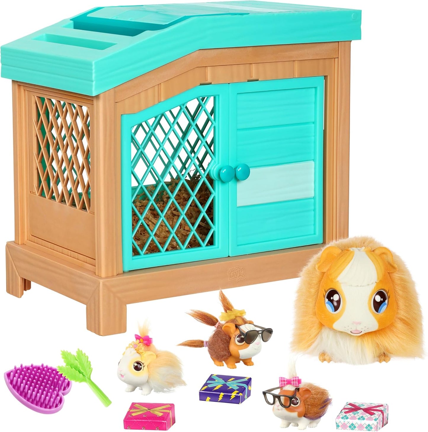 Meerschweinchen-Spielset mit Babys, Meerschweinchen