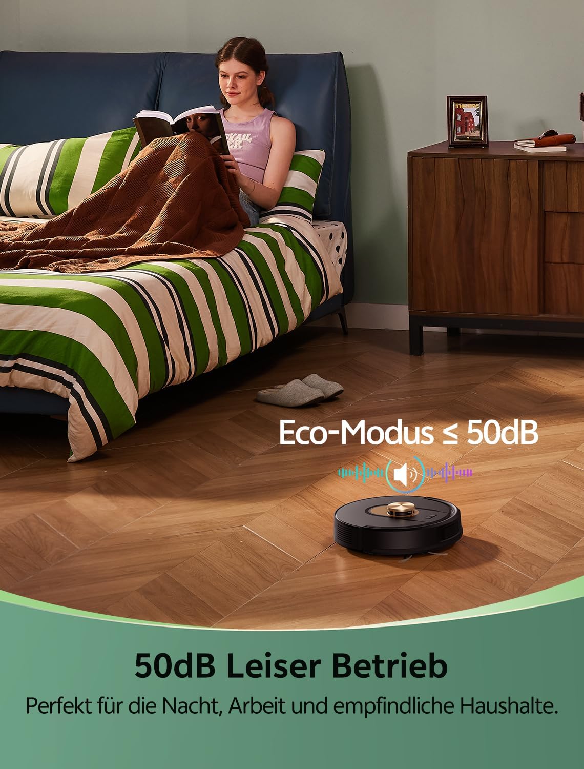 Saugroboter mit Wischfunktion, Gold S